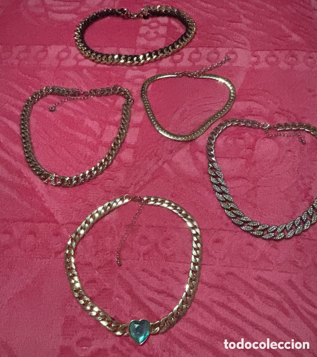 Joyeria: Lote de cinco gargantilla - Foto 1