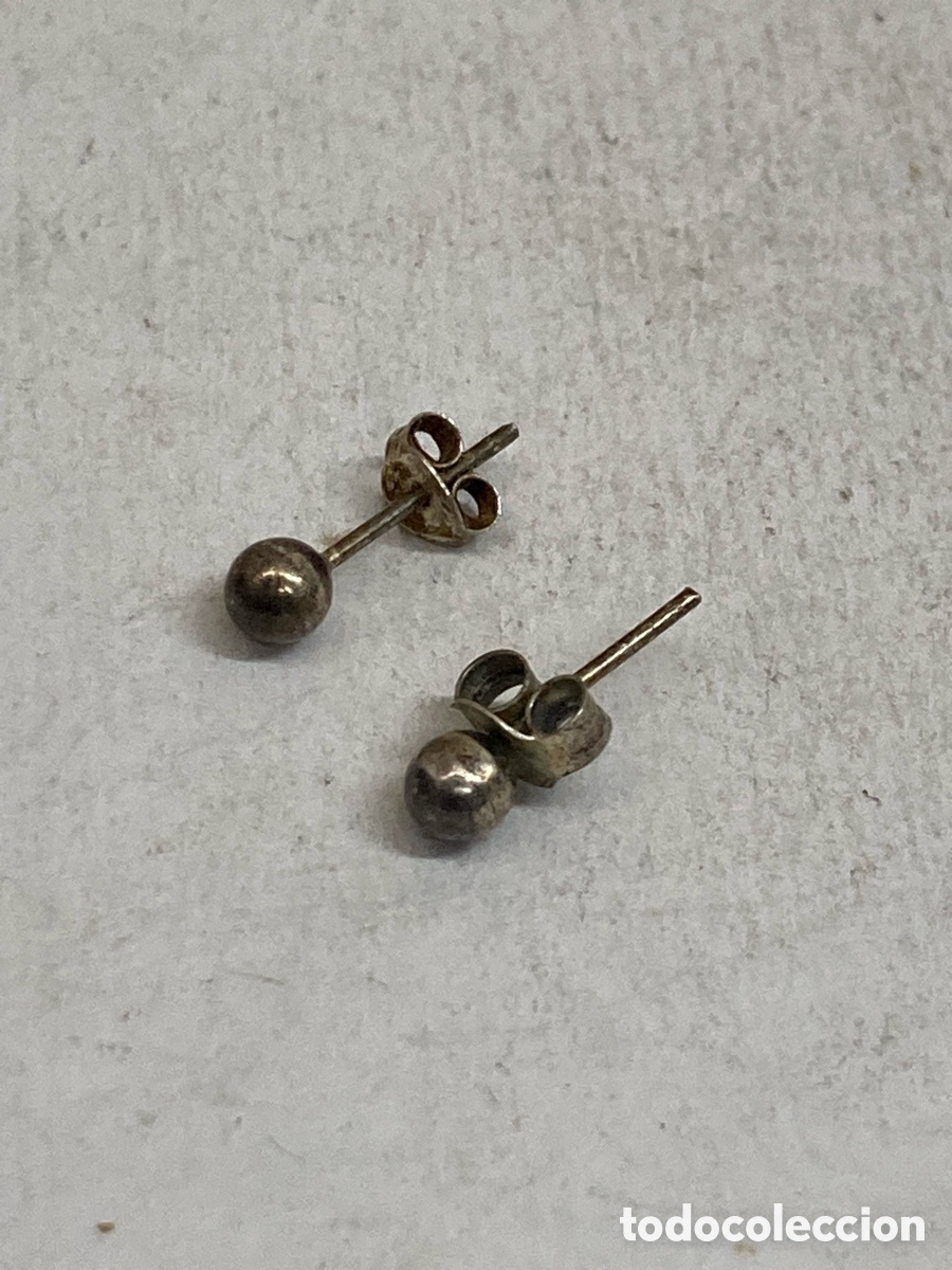 Joyeria: Pendientes de plata /P358 - Foto 1