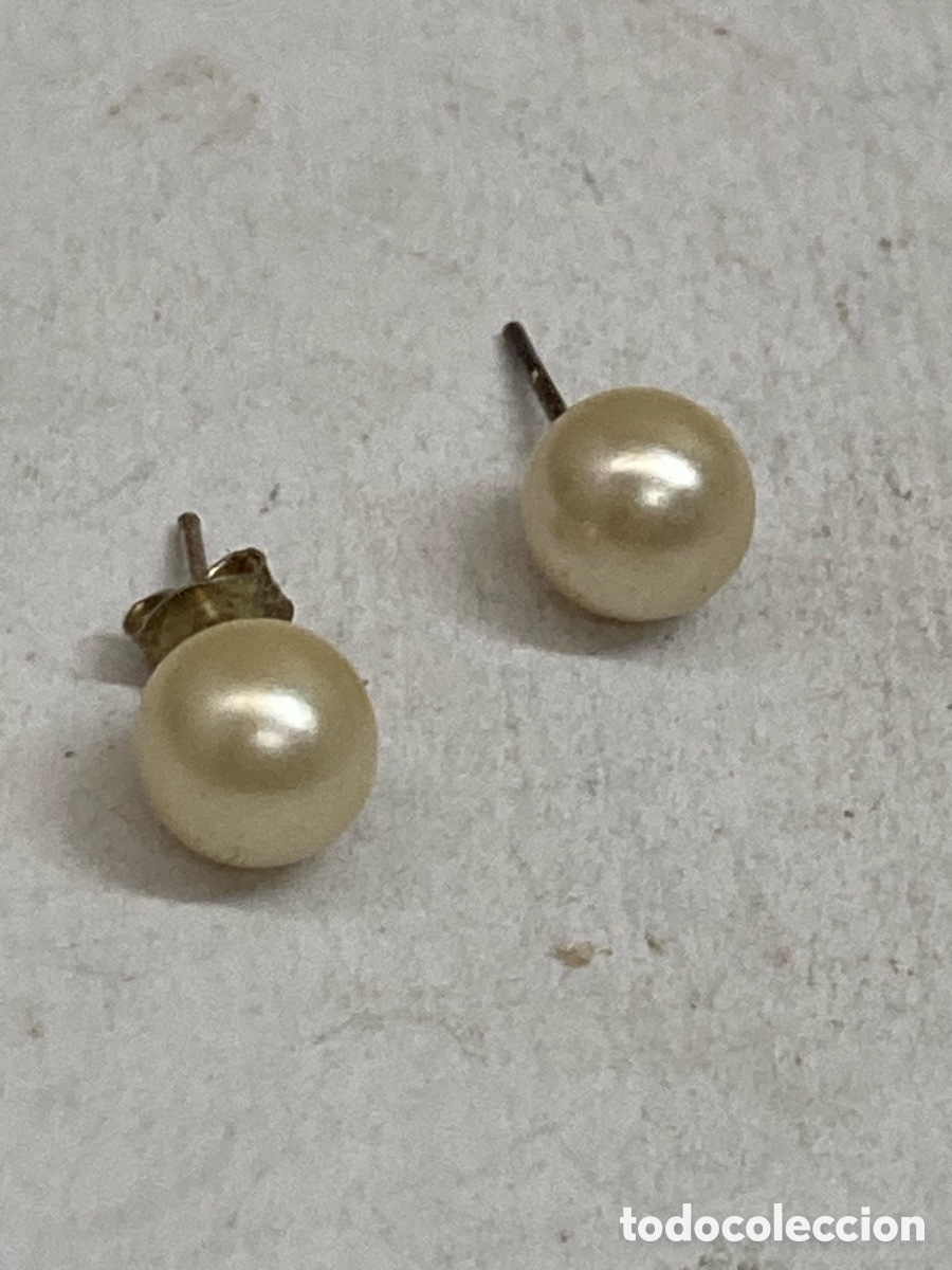 Joyeria: Pendientes de plata y perlas P357 - Foto 1