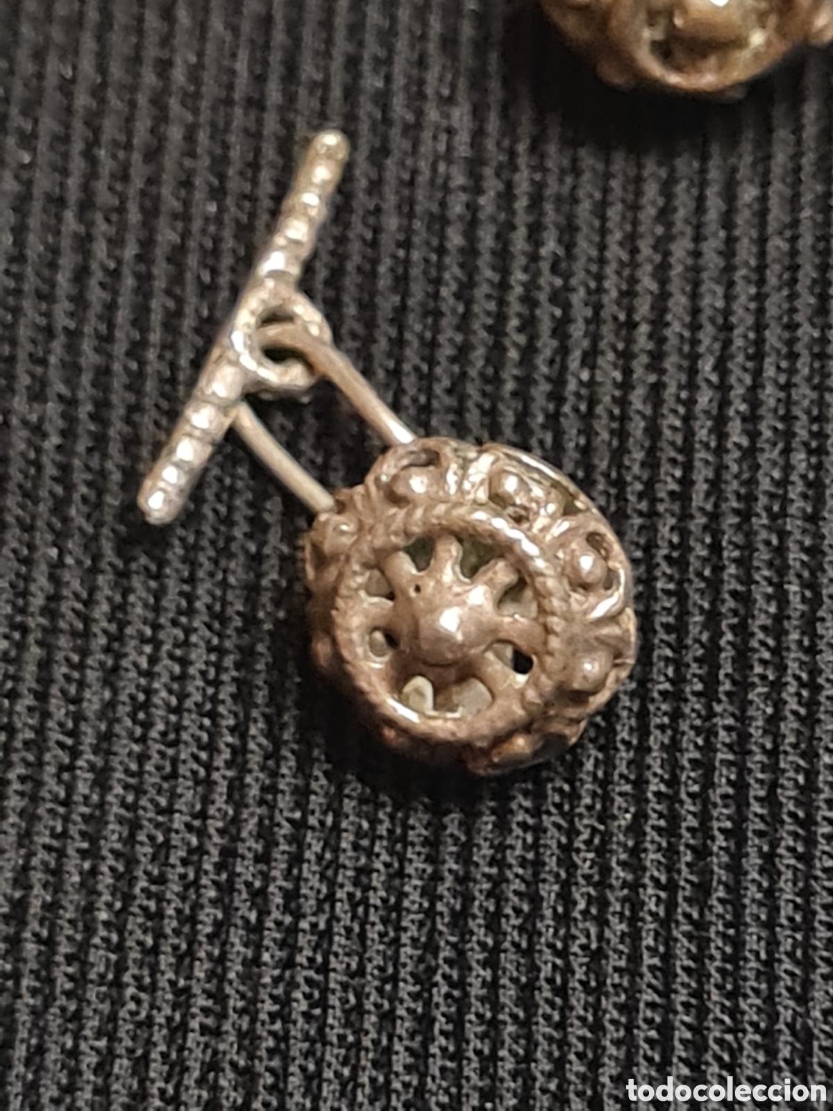 Joyeria: Botones charros de plata - Foto 2