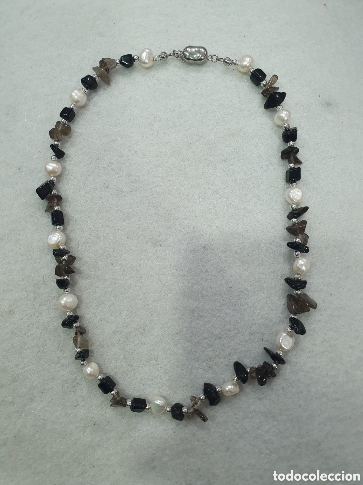 Joyeria: Gargantilla con perlas y cristales. (L77) - Foto 1