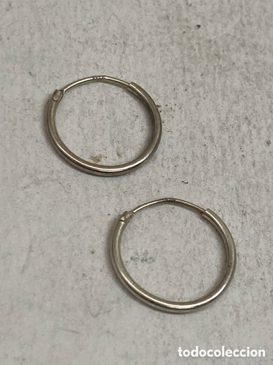 Joyeria: Pendientes de plata P359 - Foto 1