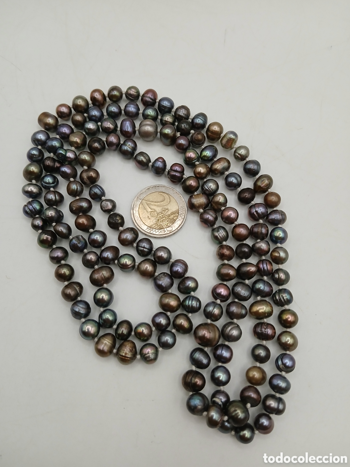 Joyeria: Collar perlas de Tahiti. Sin cierre - Foto 4