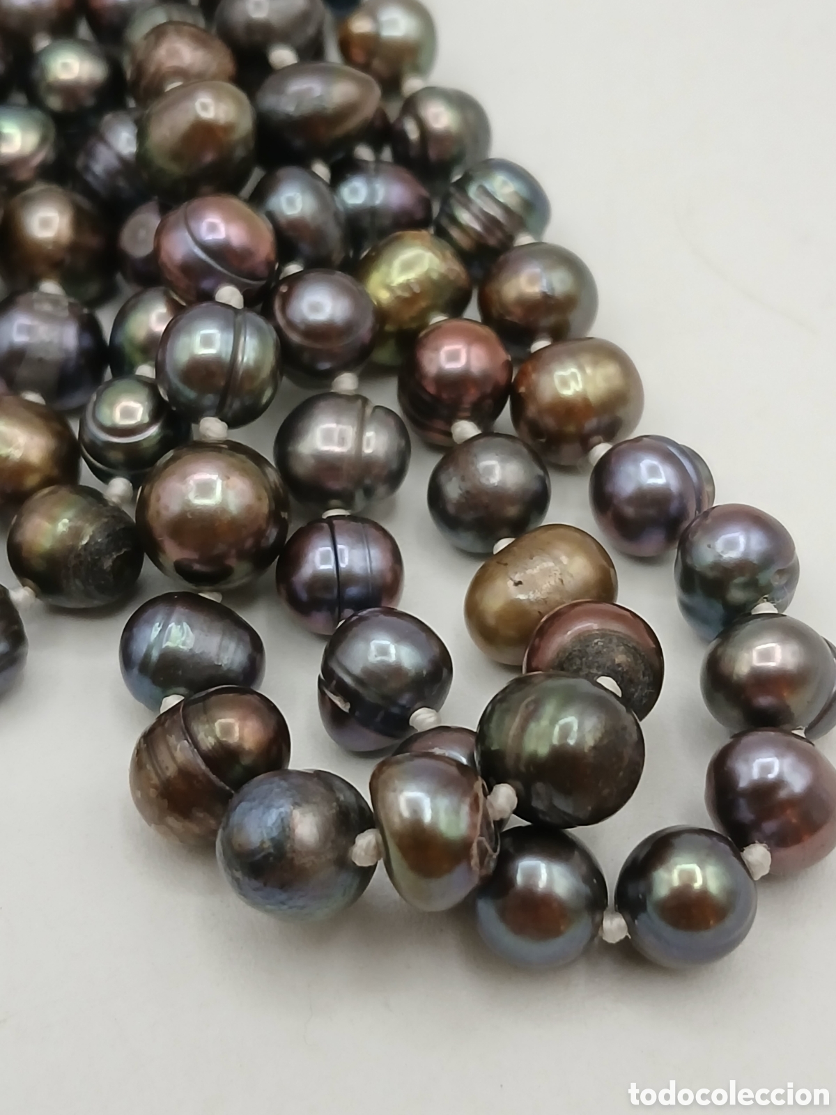 Joyeria: Collar perlas de Tahiti. Sin cierre - Foto 5