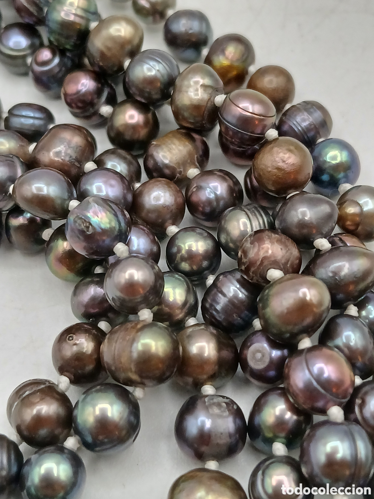 Joyeria: Collar perlas de Tahiti. Sin cierre - Foto 6