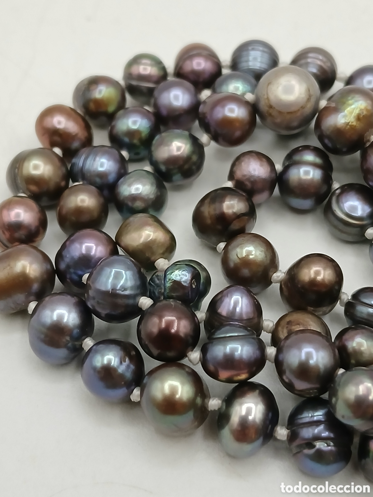 Joyeria: Collar perlas de Tahiti. Sin cierre - Foto 7