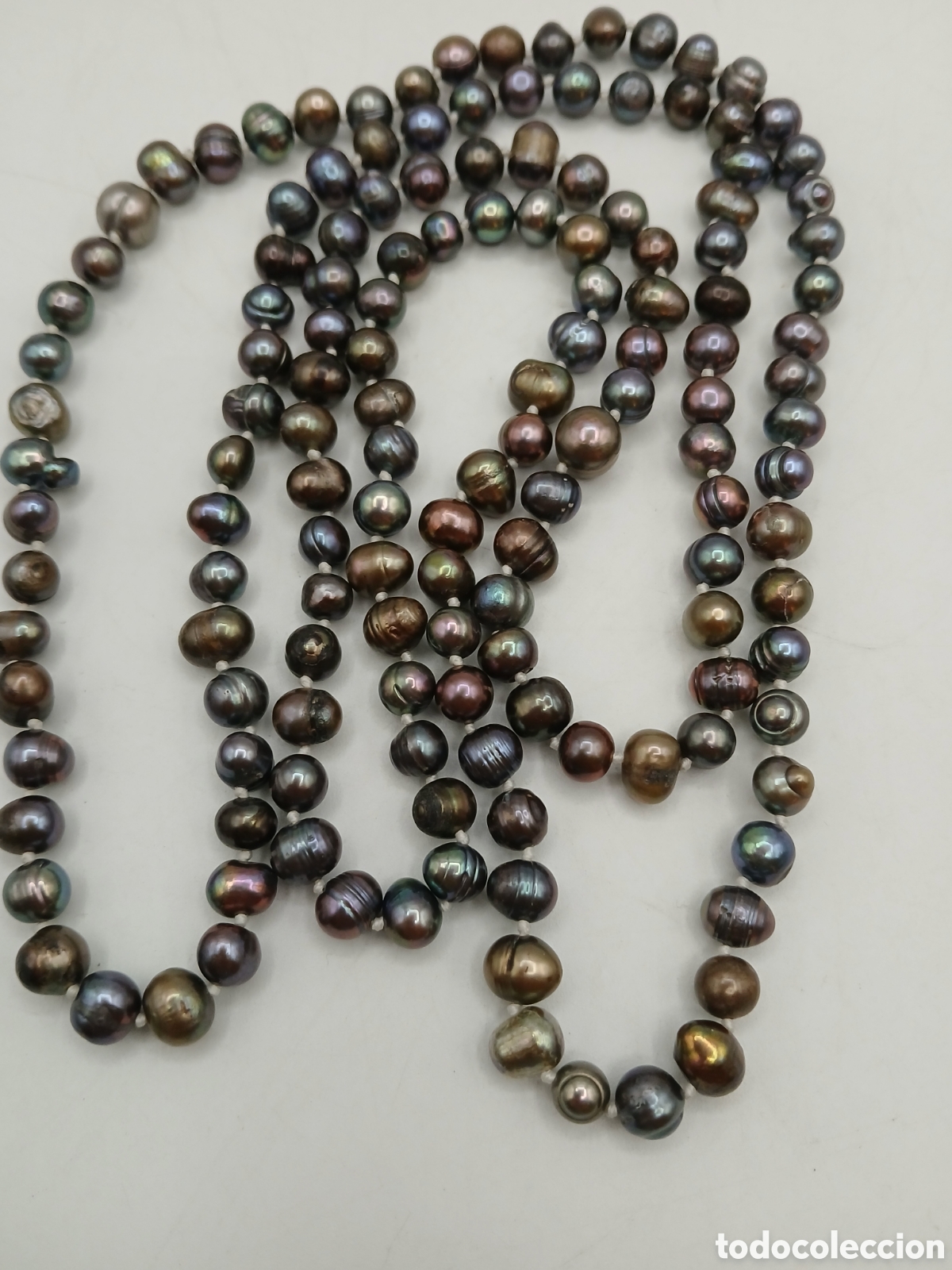 Joyeria: Collar perlas de Tahiti. Sin cierre - Foto 8