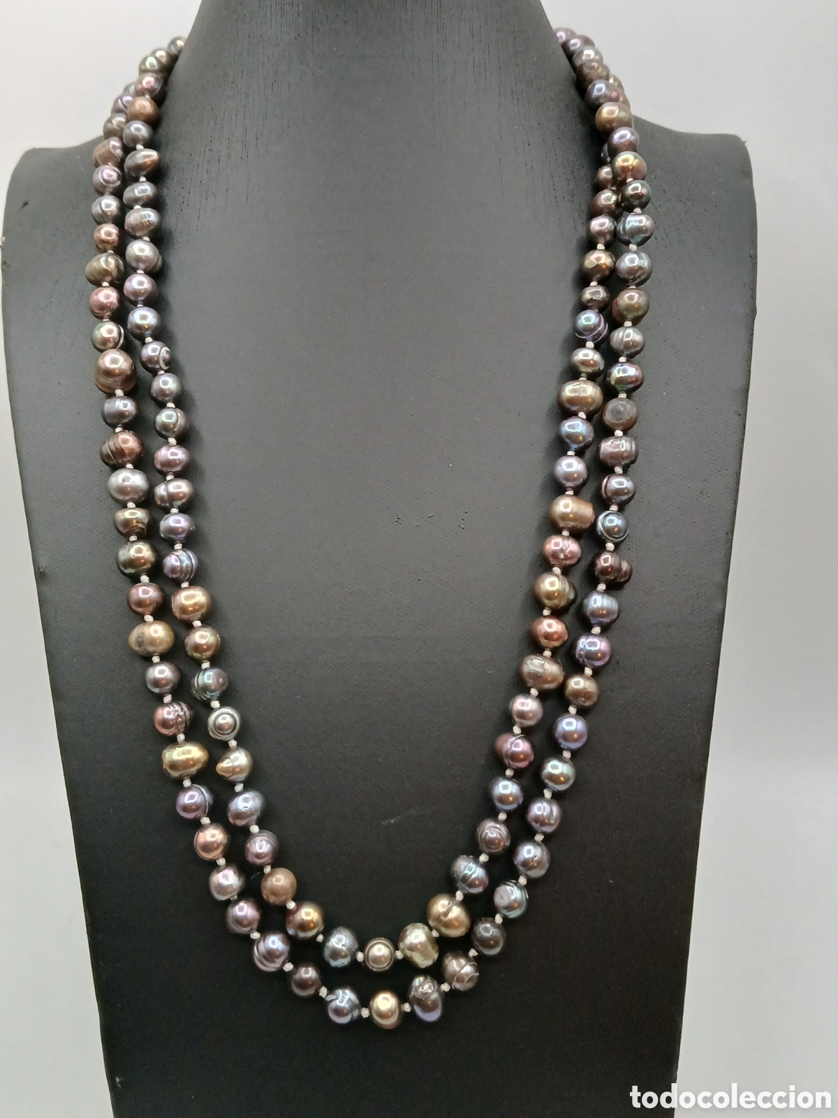 Joyeria: Collar perlas de Tahiti. Sin cierre - Foto 1