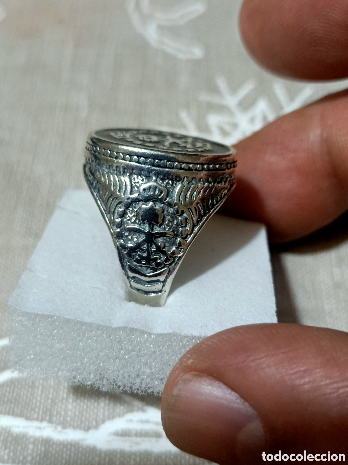 Joyeria: Anillo Acero,Tipo Sello - Foto 3