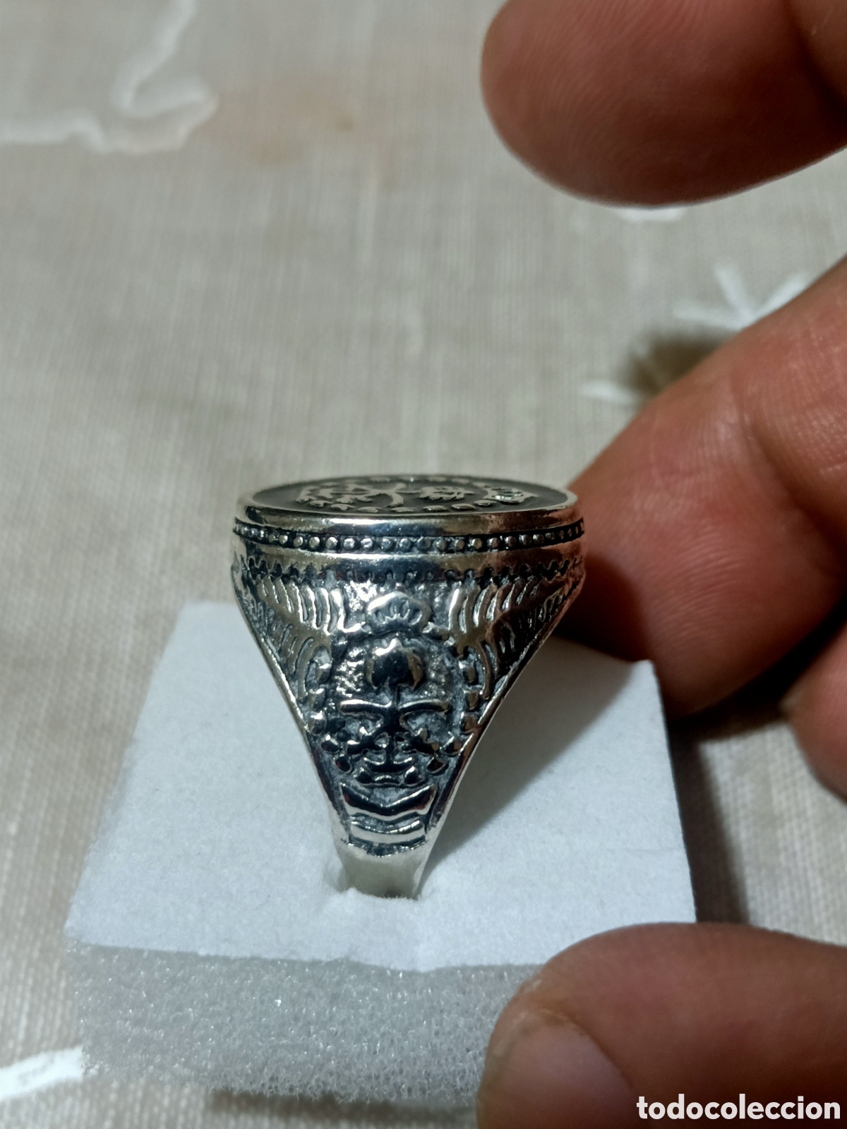 Joyeria: Anillo Acero,Tipo Sello - Foto 4