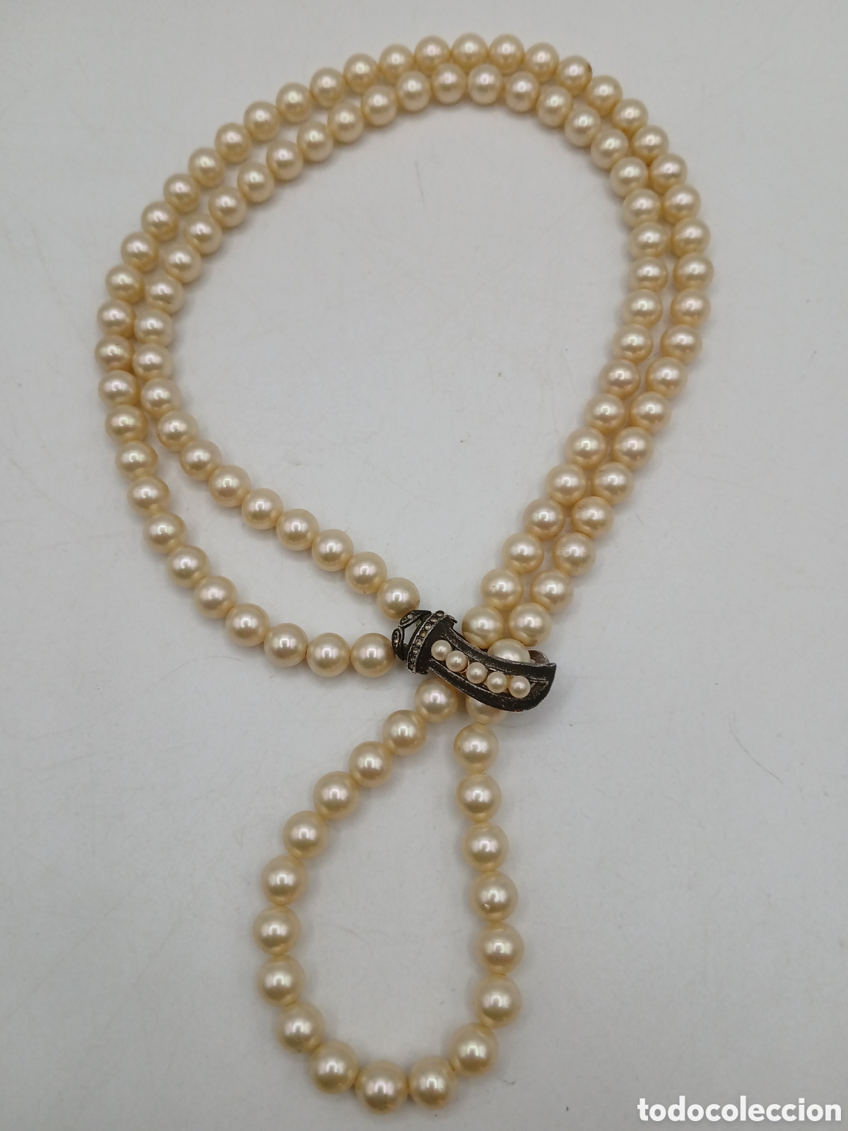 Joyeria: Collar perlas Majorica cierre plata - Foto 2