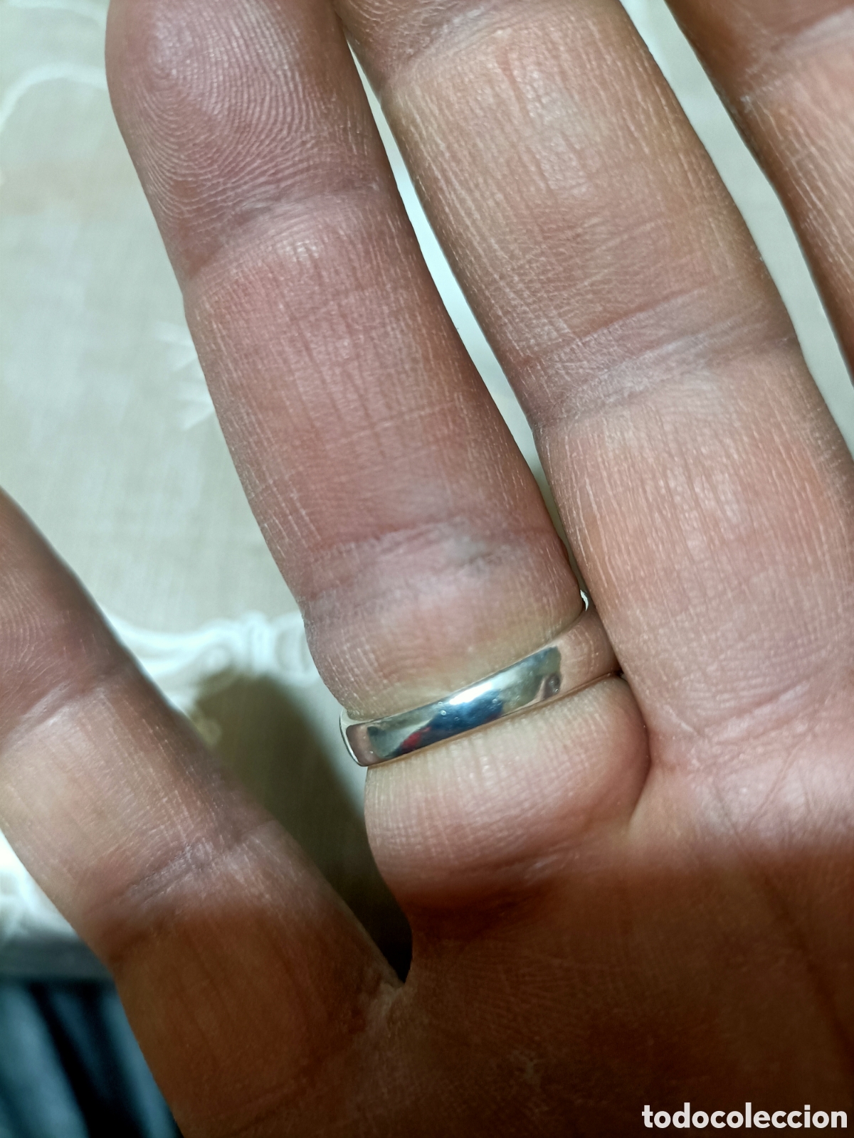Joyeria: Acero,Anillo Tipo Sello Tallado - Foto 8