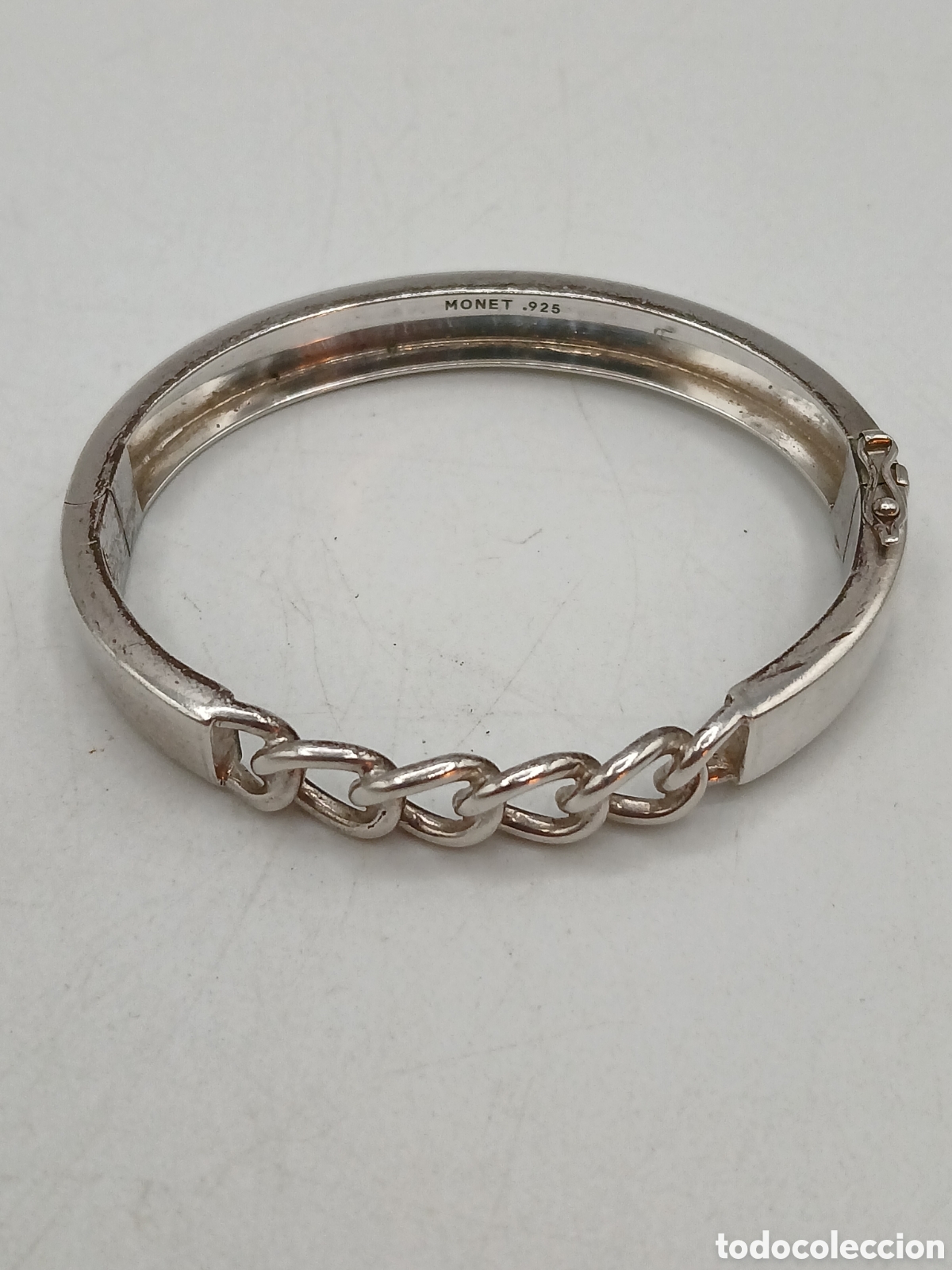 Joyeria: Monet. Pulsera brazalete plata 925mls - Foto 1