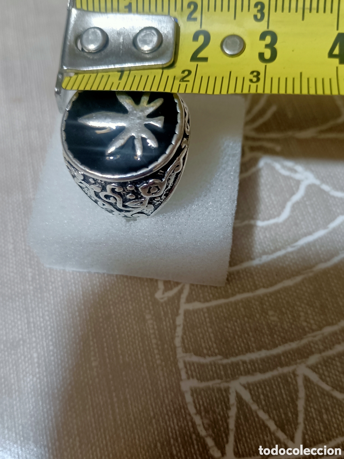 Joyeria: Acero, Anillo Tipo Sello Tallado - Foto 10