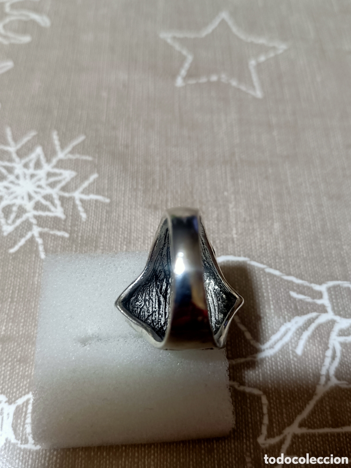 Joyeria: Acero,Anillo Tipo Sello Tallado - Foto 9