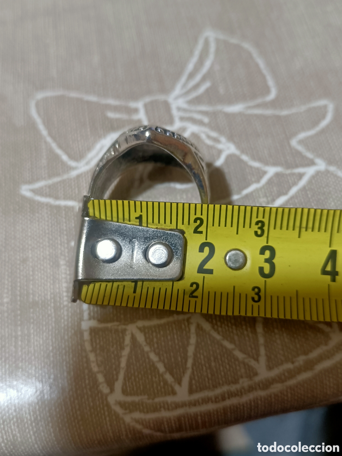 Joyeria: Acero,Anillo Tipo Sello Tallado - Foto 10