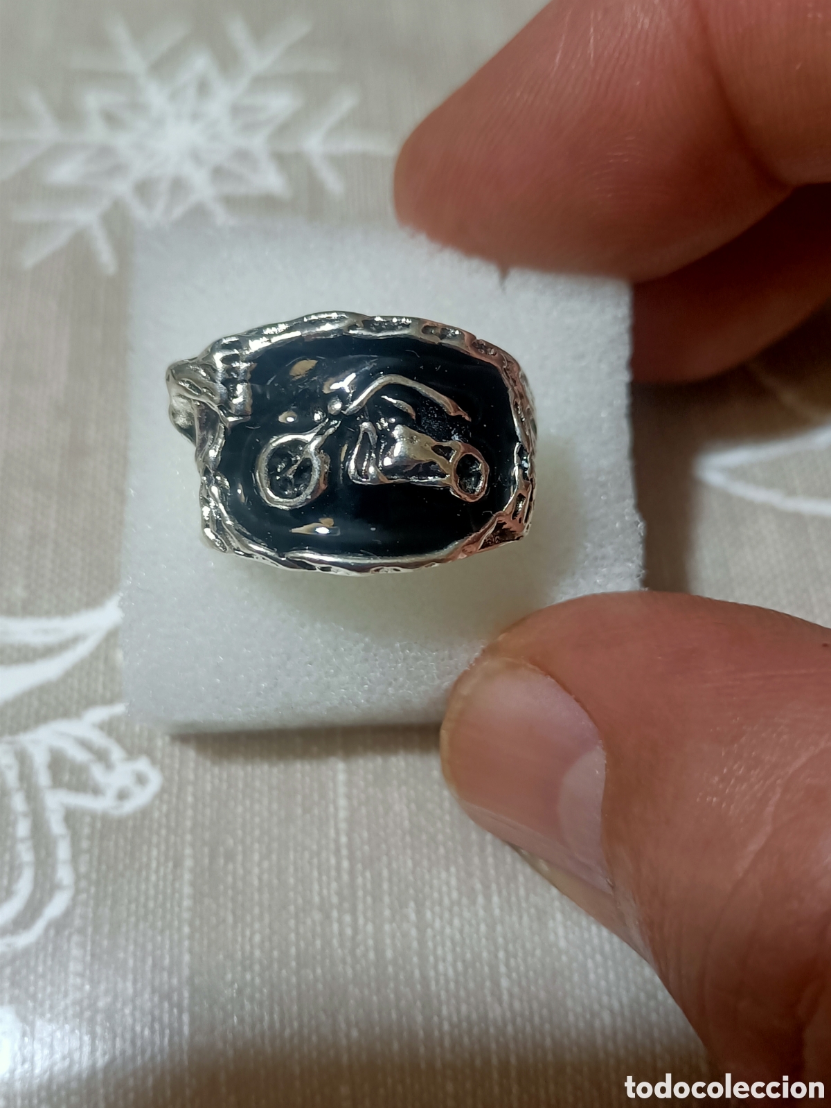 Joyeria: Acero,Anillo Tallado - Foto 2