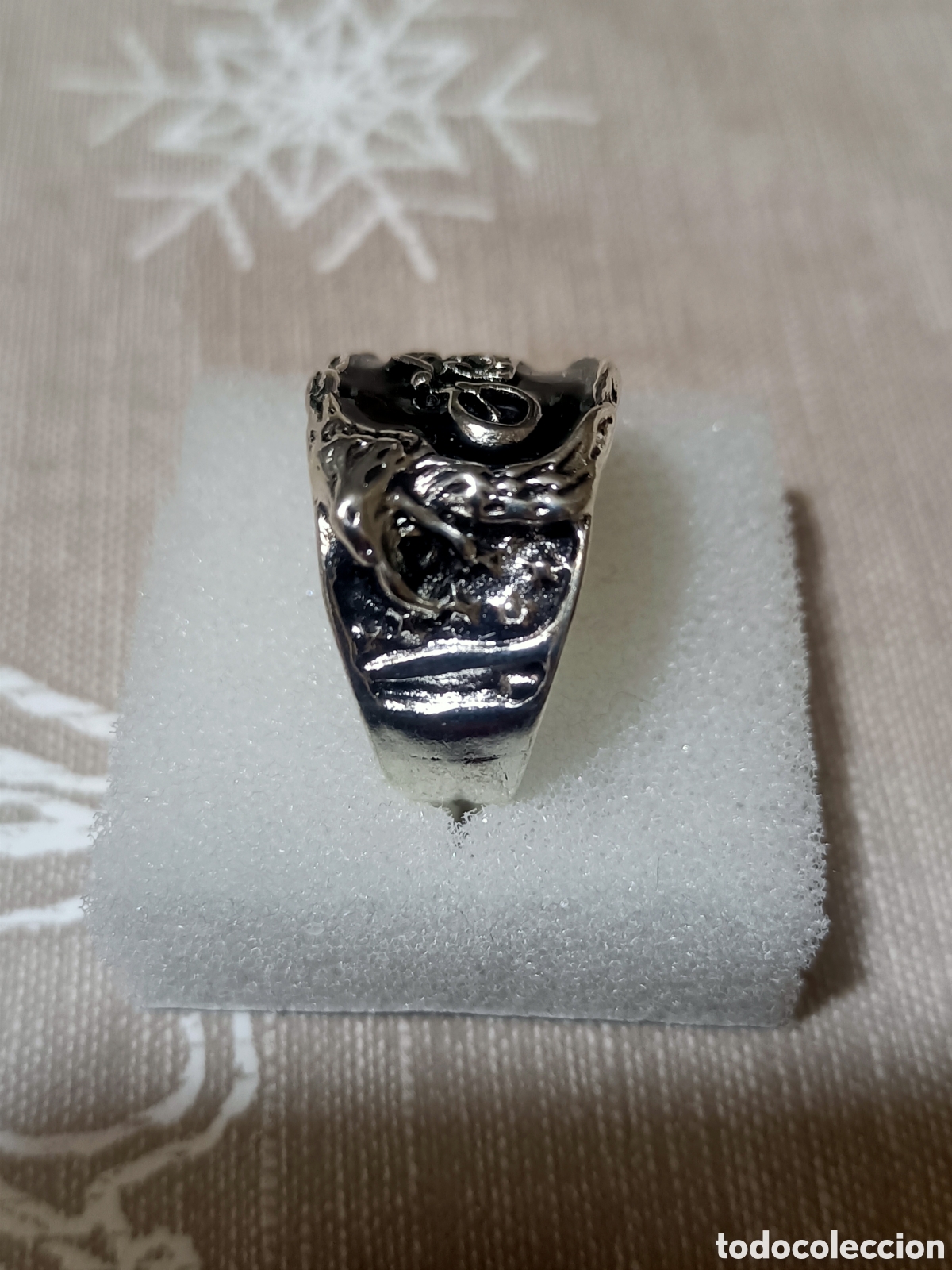Joyeria: Acero,Anillo Tallado - Foto 3
