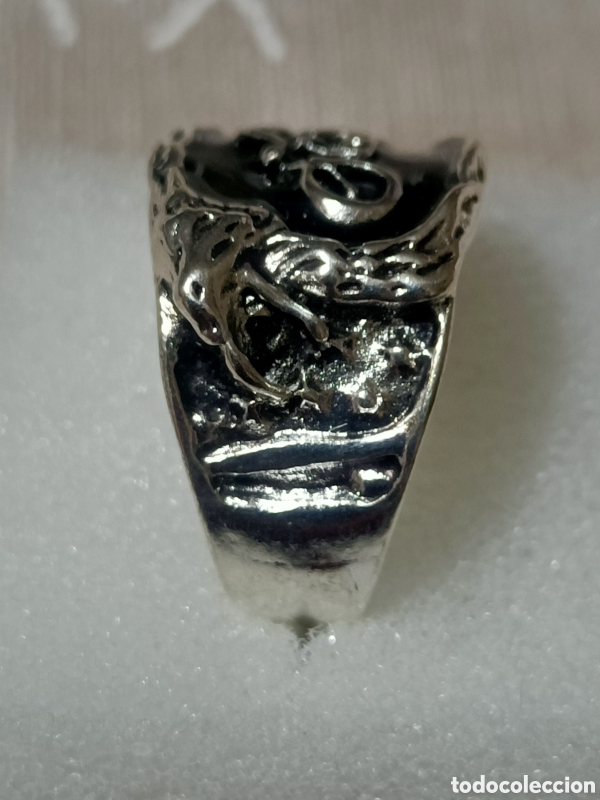 Joyeria: Acero,Anillo Tallado - Foto 4