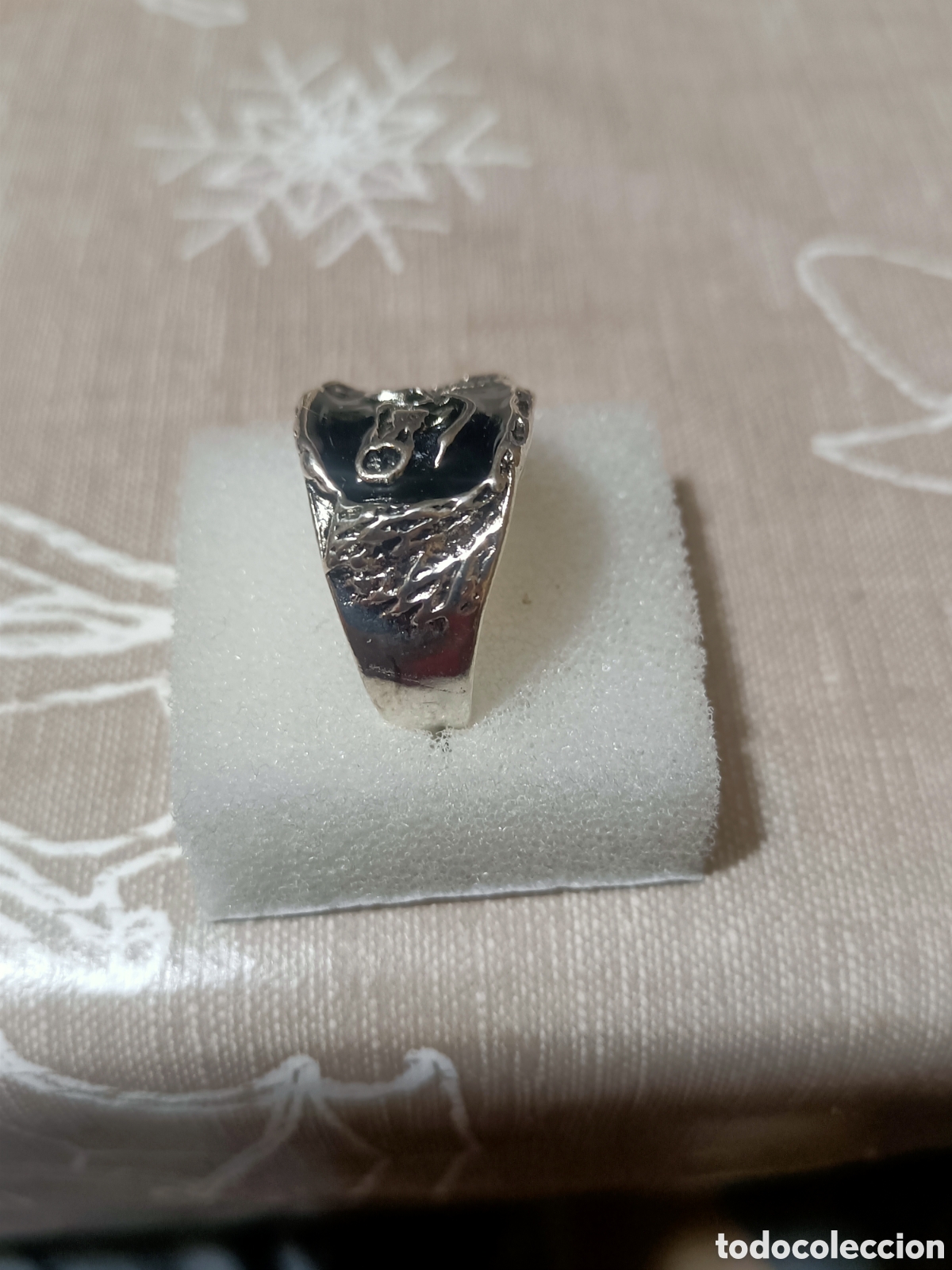 Joyeria: Acero,Anillo Tallado - Foto 6