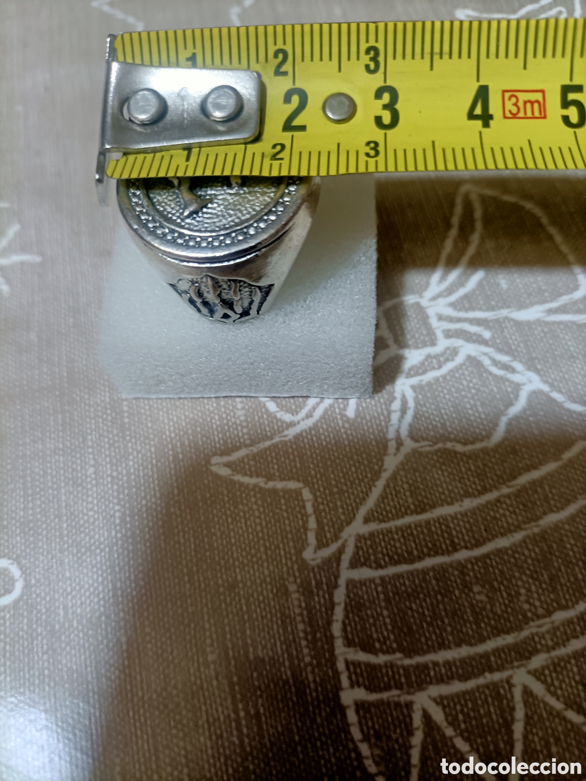 Joyeria: Acero,Anillo Tipo Sello Tallado - Foto 9