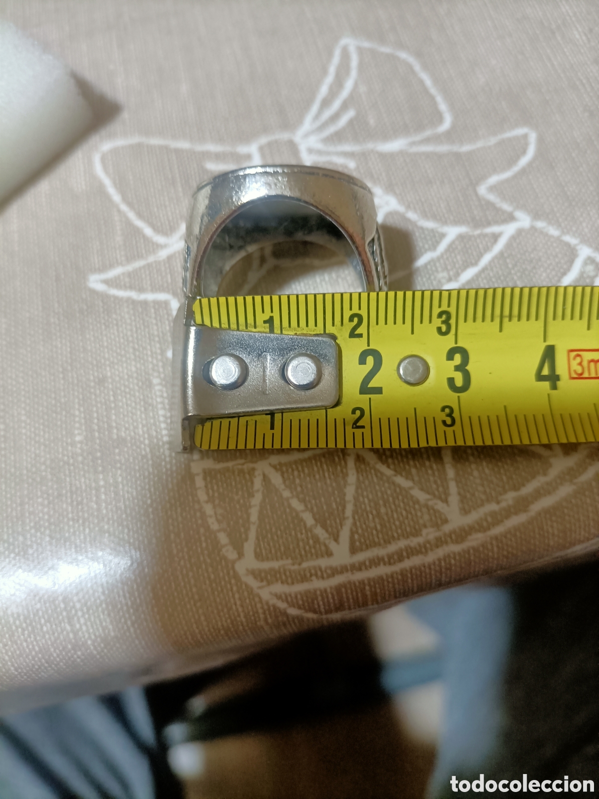 Joyeria: Acero,Anillo Tipo Sello Tallado - Foto 10