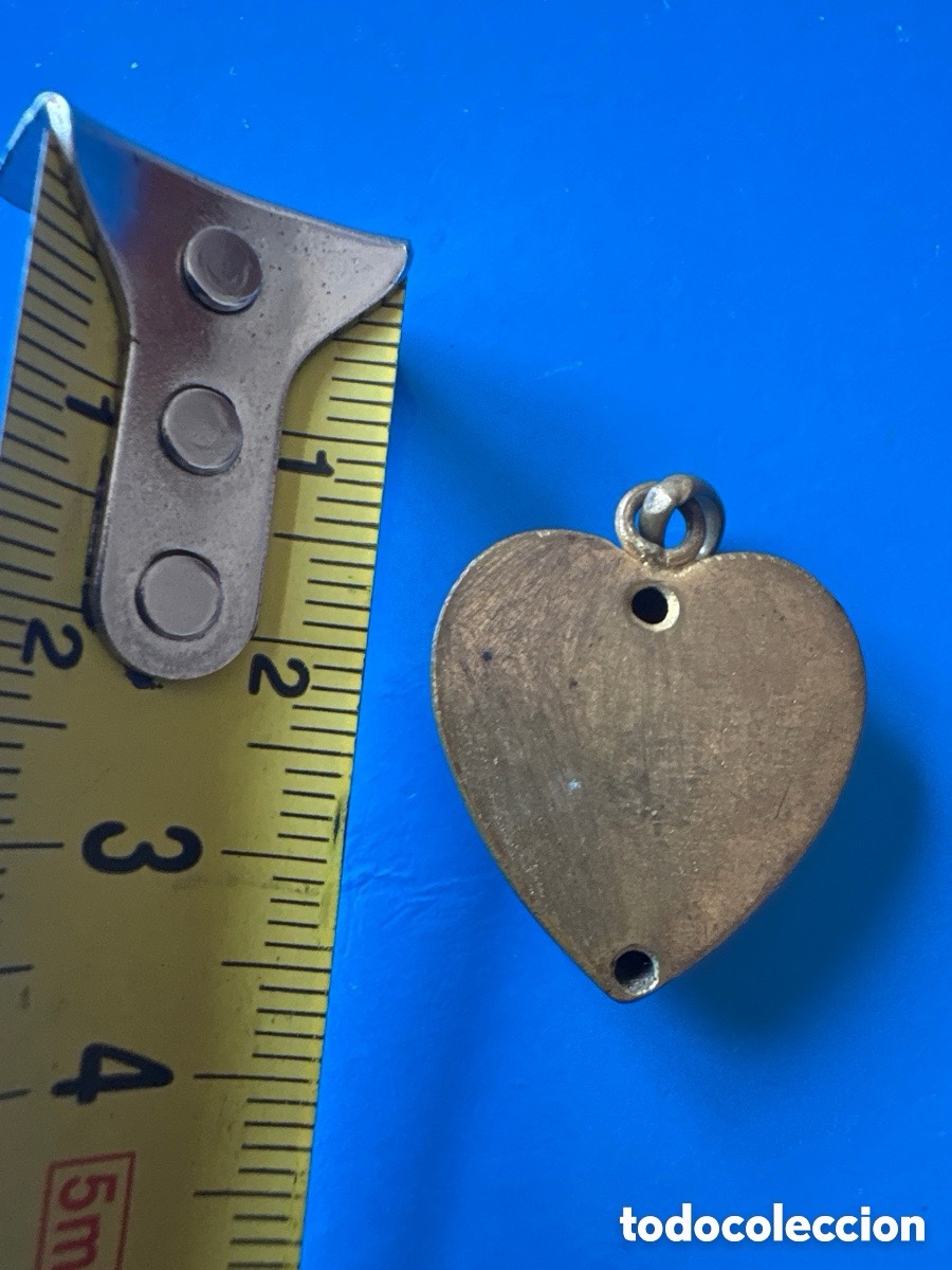 Joyeria: Colgante coraz&oacute;n cloisonne (A19) - Foto 2
