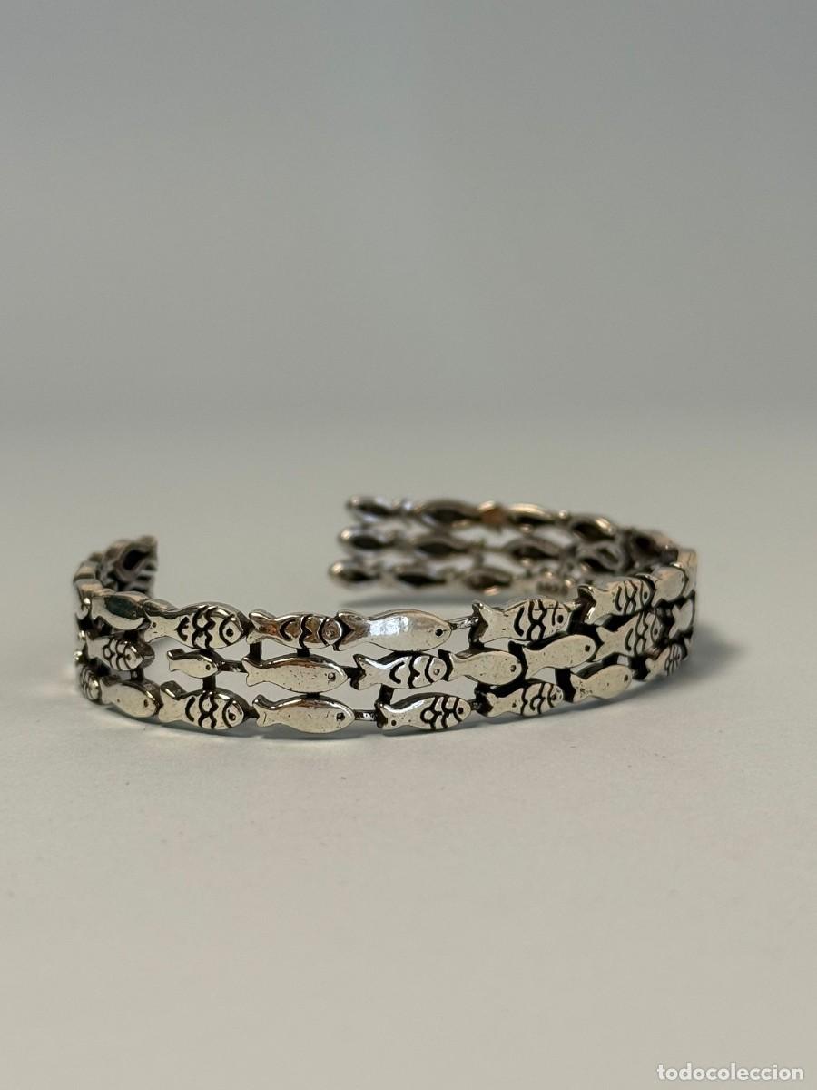 Joyeria: Brazalete peces en plata - Foto 2