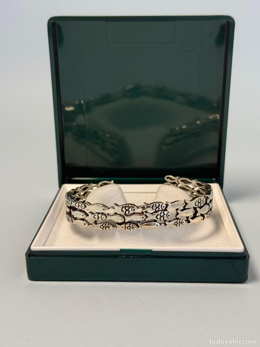 Joyeria: Brazalete peces en plata - Foto 3