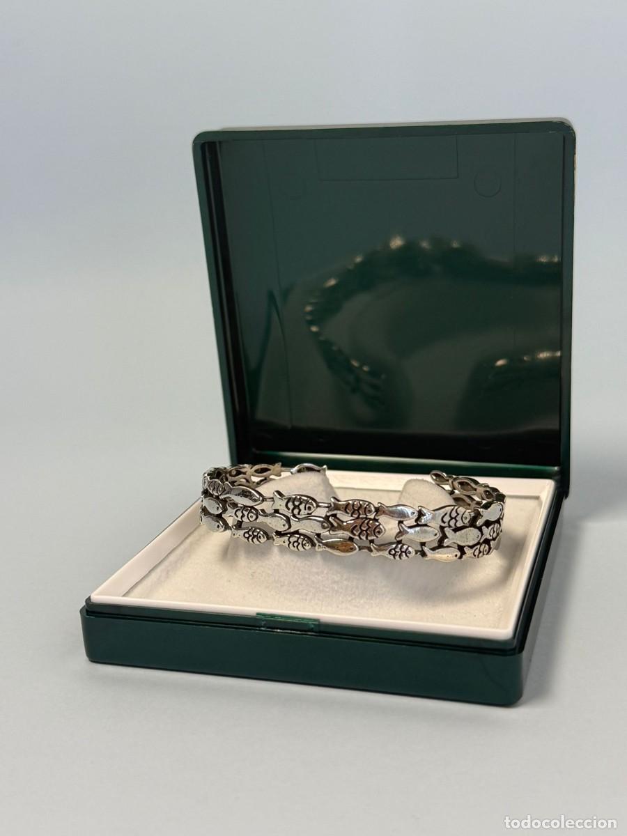 Joyeria: Brazalete peces en plata - Foto 5