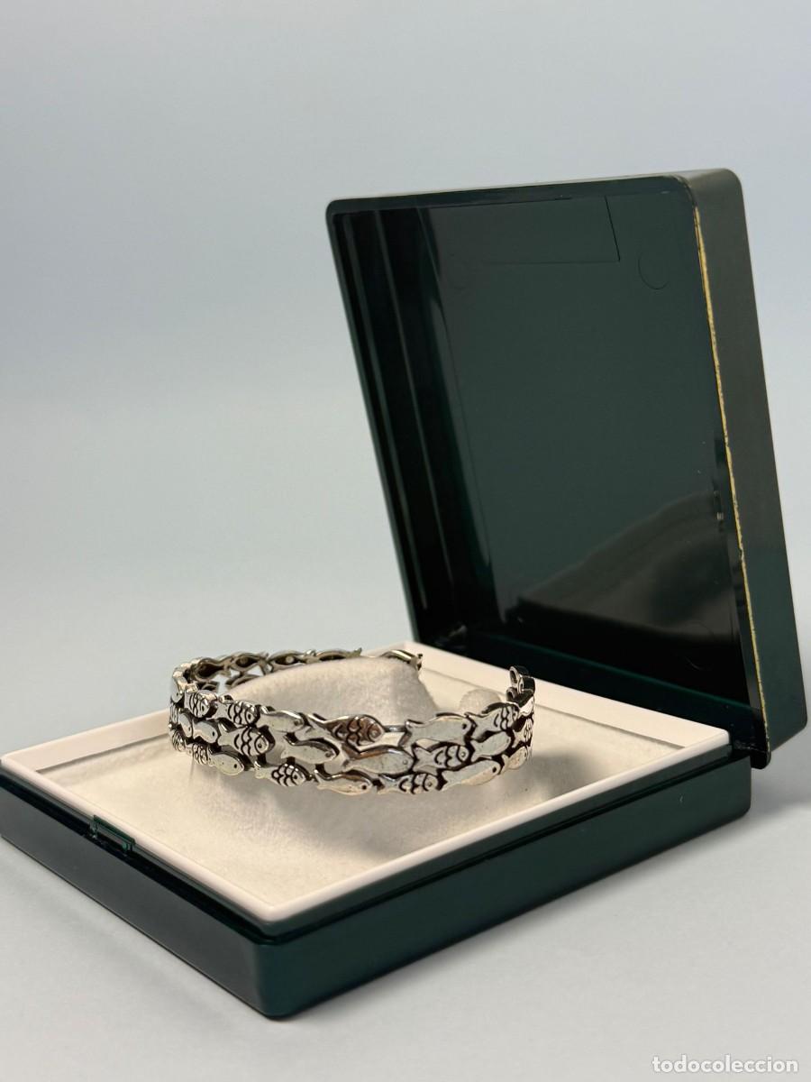 Joyeria: Brazalete peces en plata - Foto 8