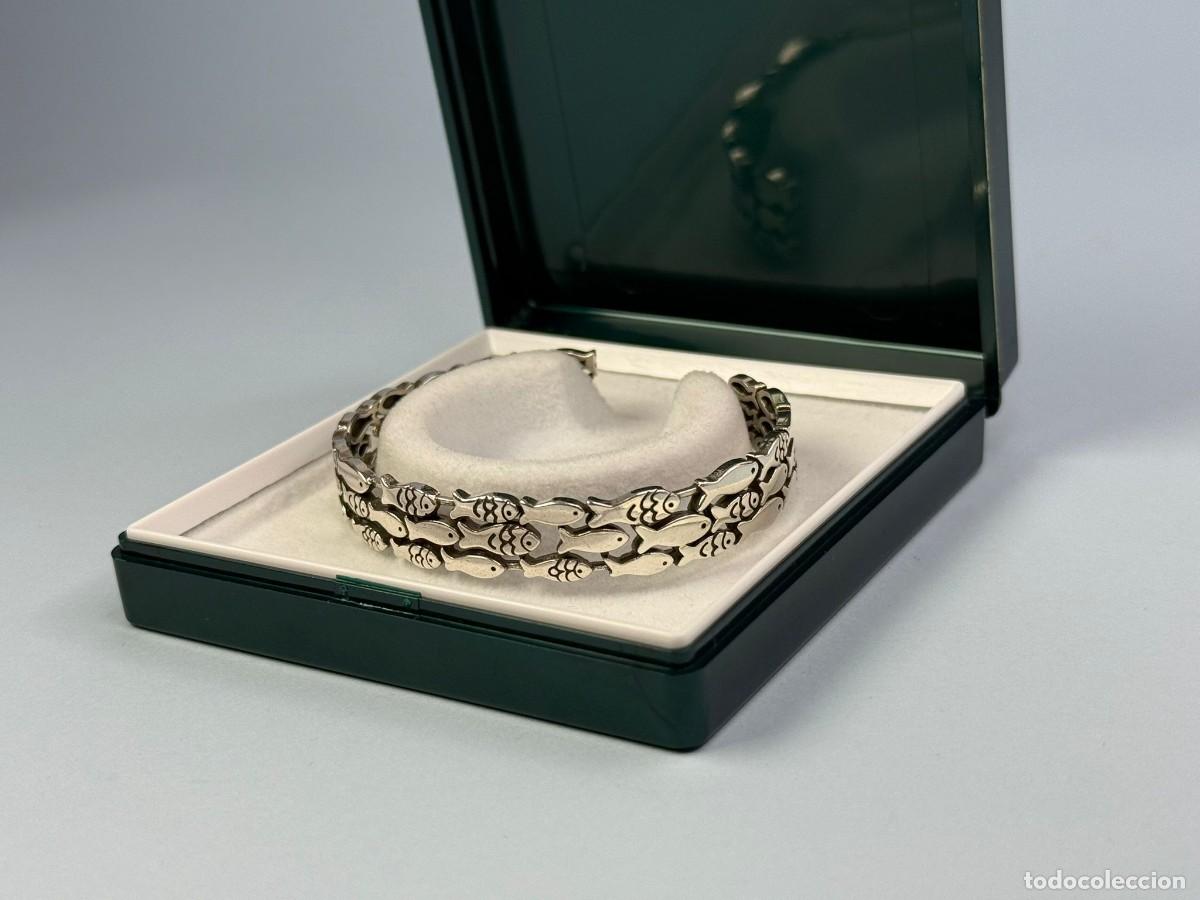 Joyeria: Brazalete peces en plata - Foto 9
