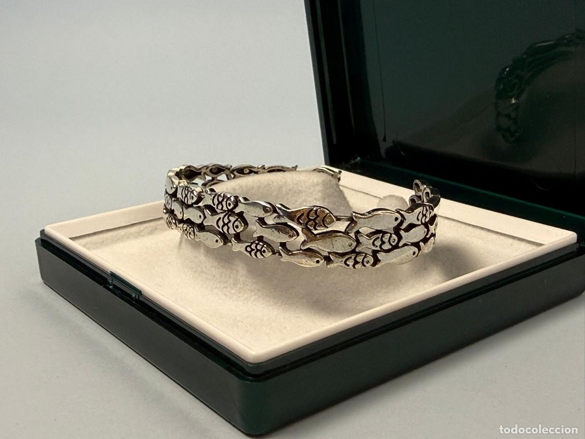 Joyeria: Brazalete peces en plata - Foto 11