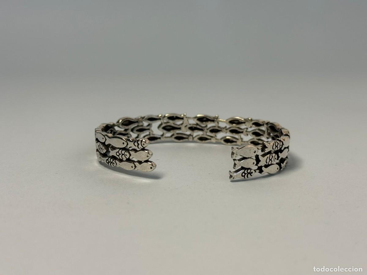 Joyeria: Brazalete peces en plata - Foto 12