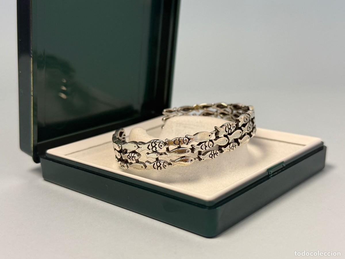 Joyeria: Brazalete peces en plata - Foto 13