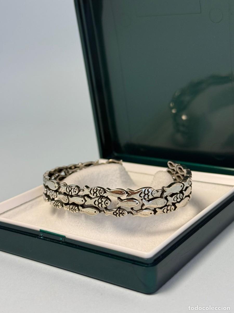Joyeria: Brazalete peces en plata - Foto 15