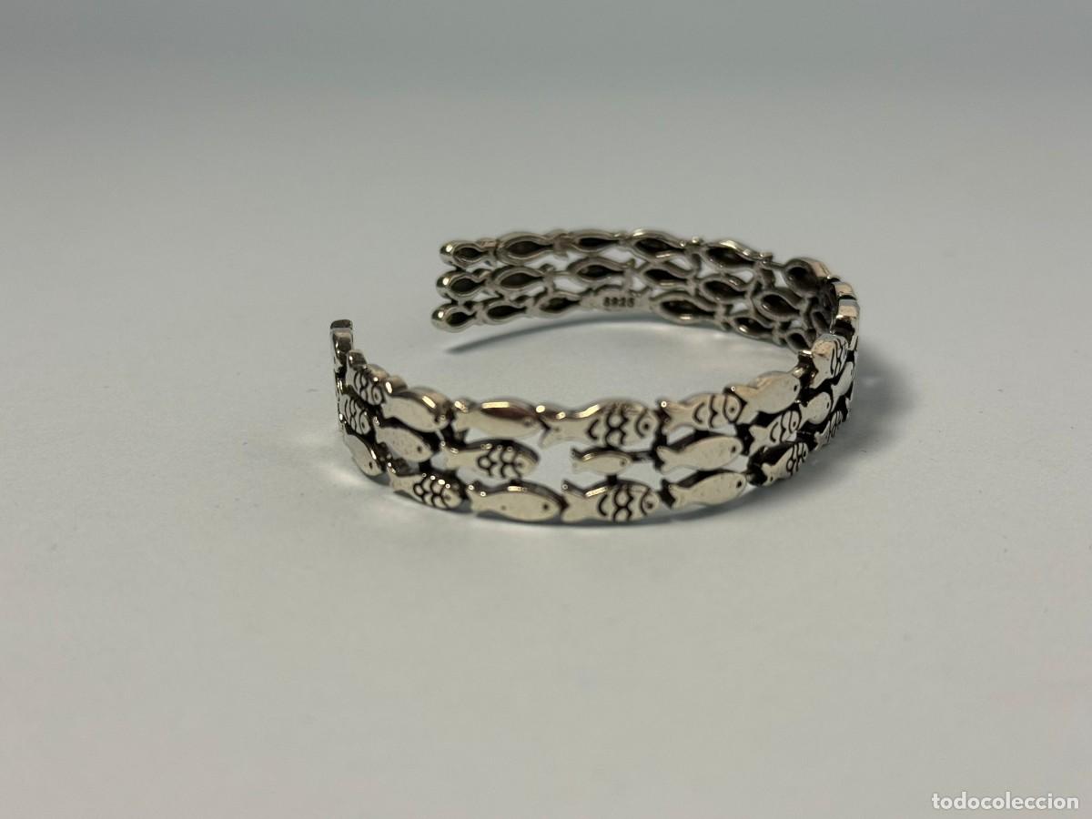 Joyeria: Brazalete peces en plata - Foto 16