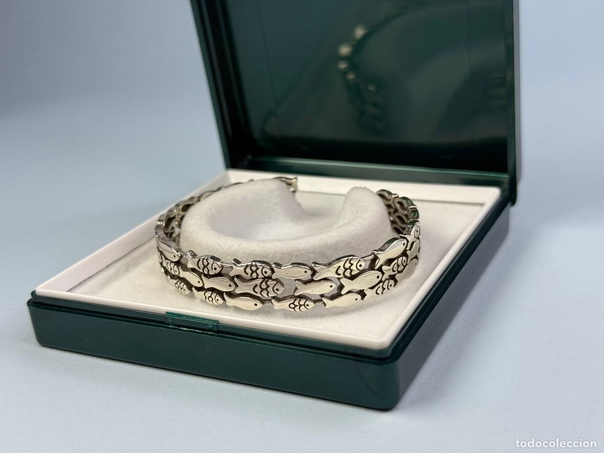 Joyeria: Brazalete peces en plata - Foto 18