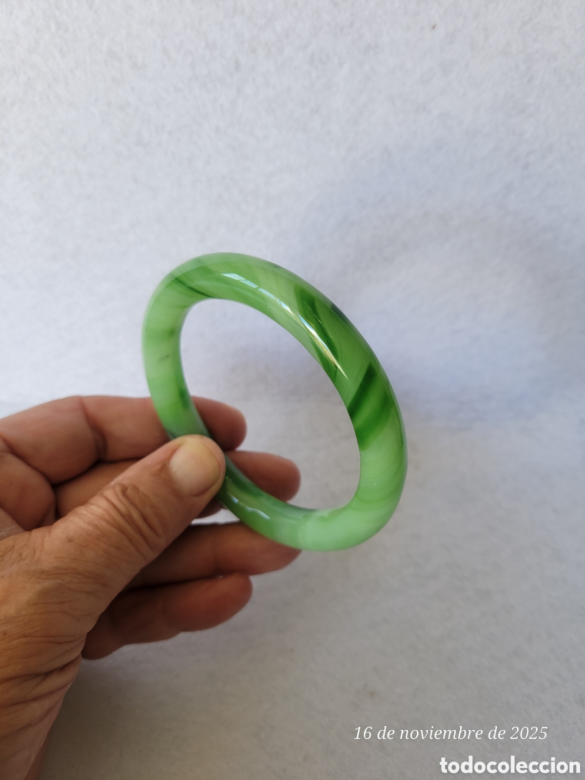 Joyeria: BRAZALETE DE JADE VERDE CLARO - Foto 3