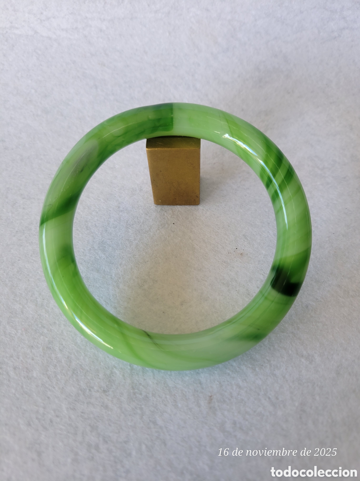 Joyeria: BRAZALETE DE JADE VERDE CLARO - Foto 1