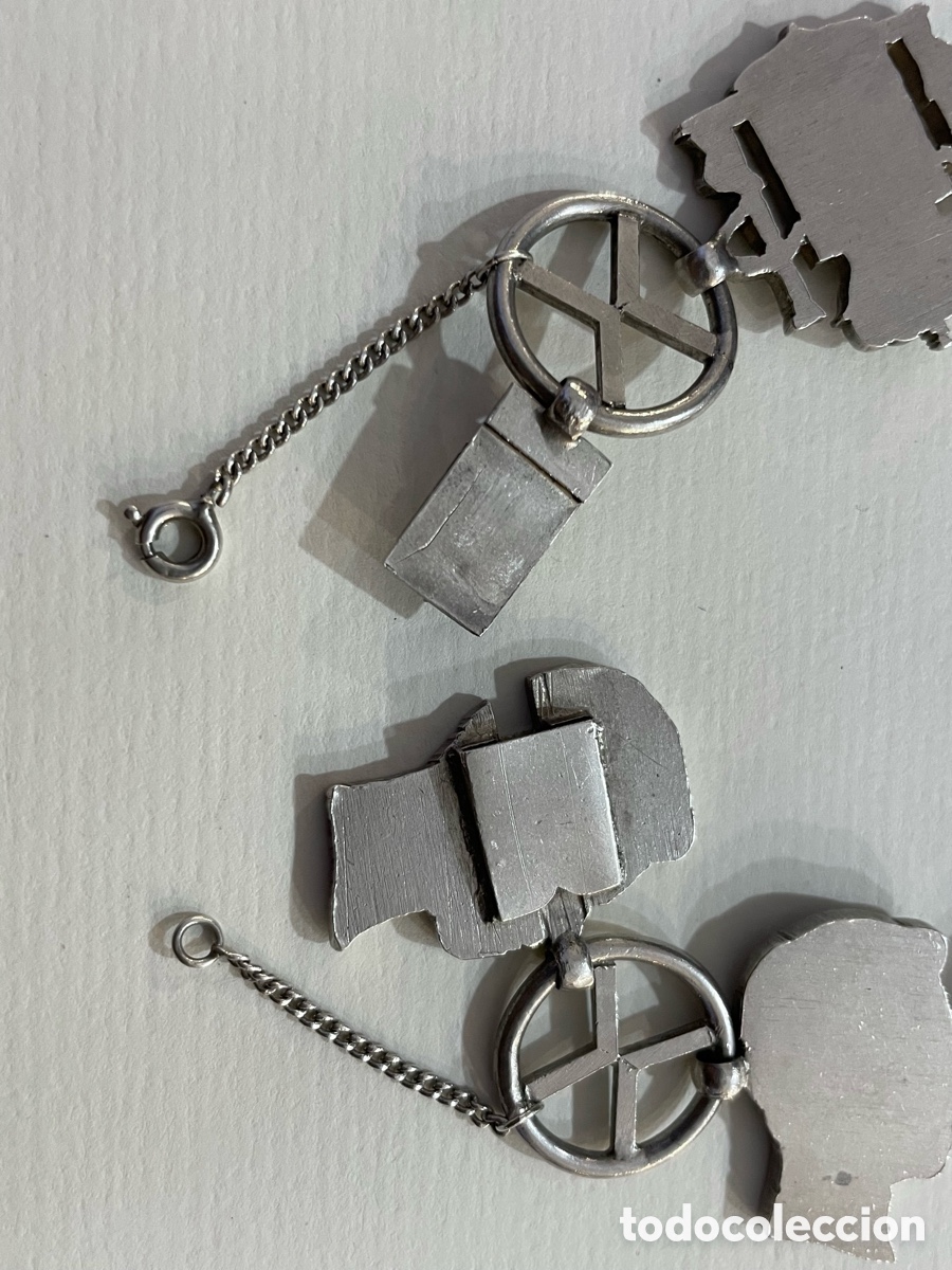 Joyeria: Original pulsera de plata con monedas espa&ntilde;olas del siglo XIX - Foto 12