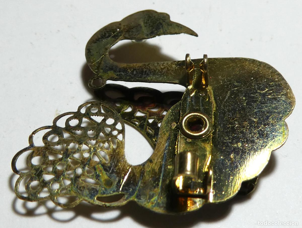 Joyeria: Viejo Broche ,mide 3,6X3,2 cm - Foto 2