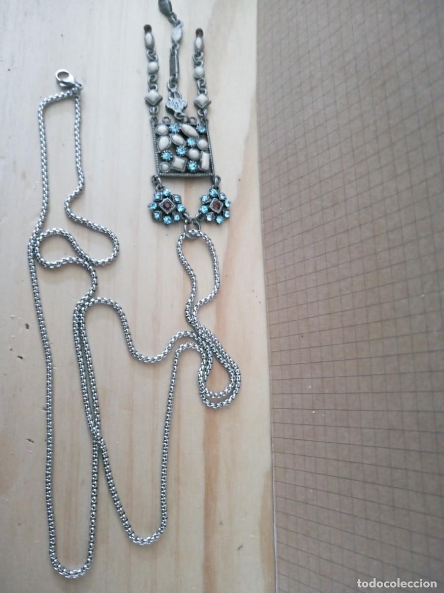Joyeria: BONITO COLGANTE ANTIGUO Y CADENA - Foto 1
