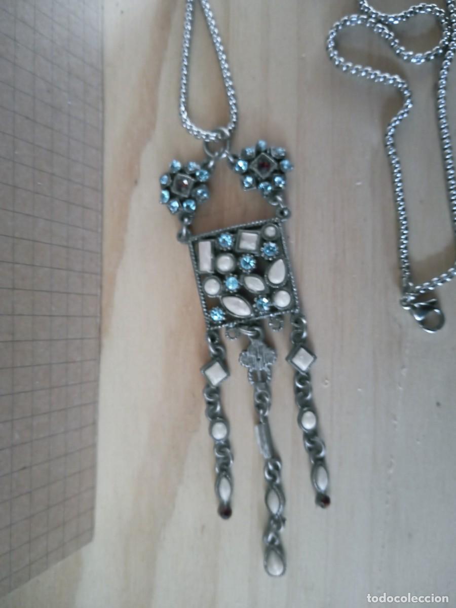 Joyeria: BONITO COLGANTE ANTIGUO Y CADENA - Foto 4