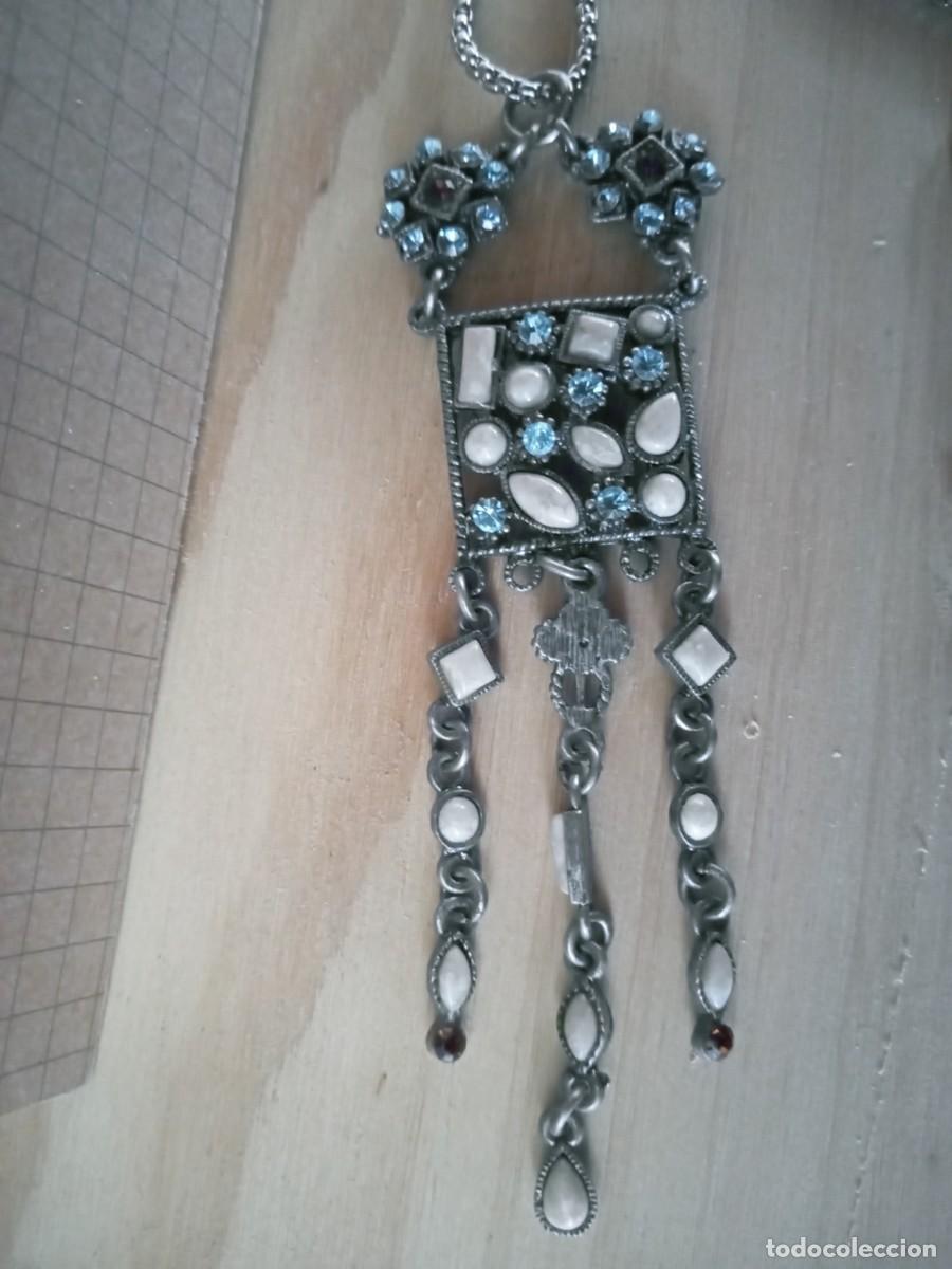 Joyeria: BONITO COLGANTE ANTIGUO Y CADENA - Foto 5