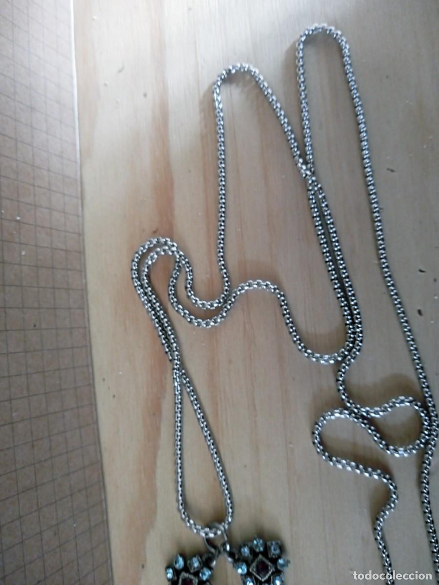 Joyeria: BONITO COLGANTE ANTIGUO Y CADENA - Foto 7