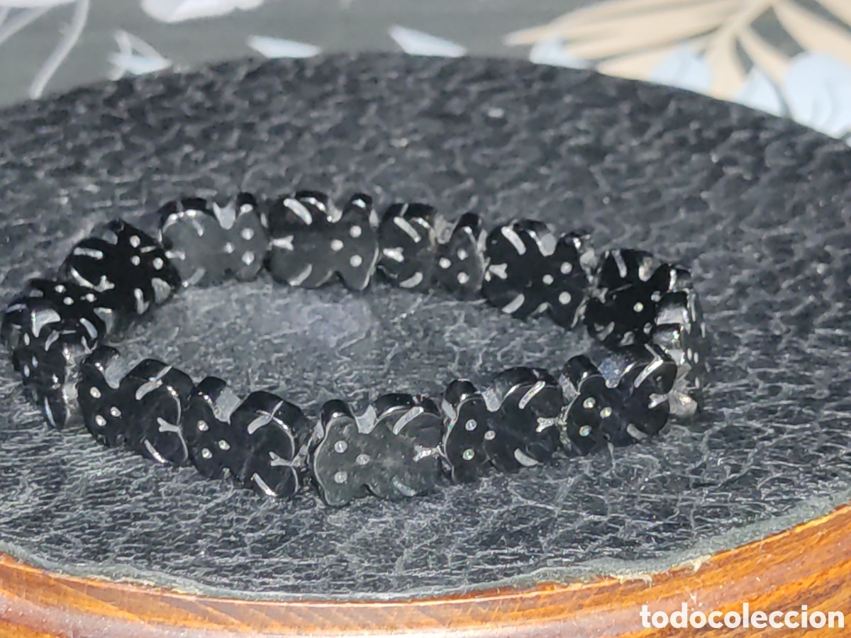Joyeria: Pulsera Tous de &oacute;nice negro. - Foto 2