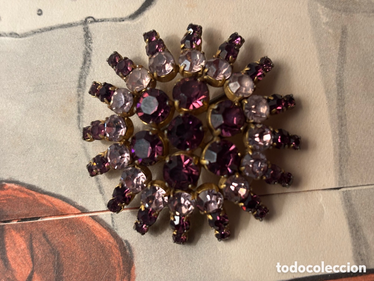 Joyeria: ESPECTACULAR BROCHE A&Ntilde;OS 1940&rsquo;s - Foto 1