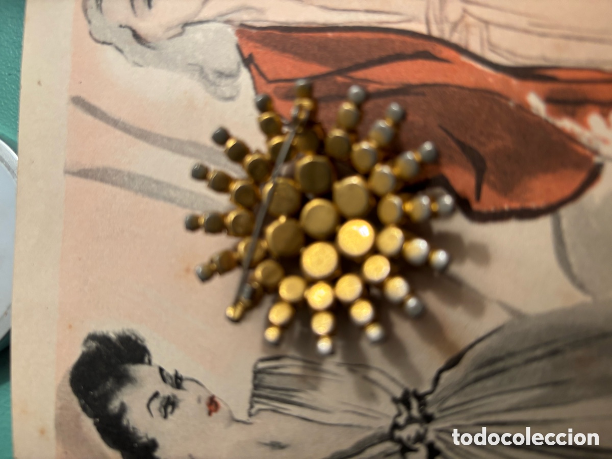 Joyeria: ESPECTACULAR BROCHE A&Ntilde;OS 1940&rsquo;s - Foto 6