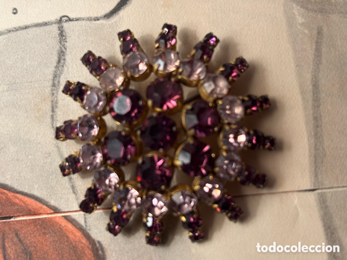 Joyeria: ESPECTACULAR BROCHE A&Ntilde;OS 1940&rsquo;s - Foto 3